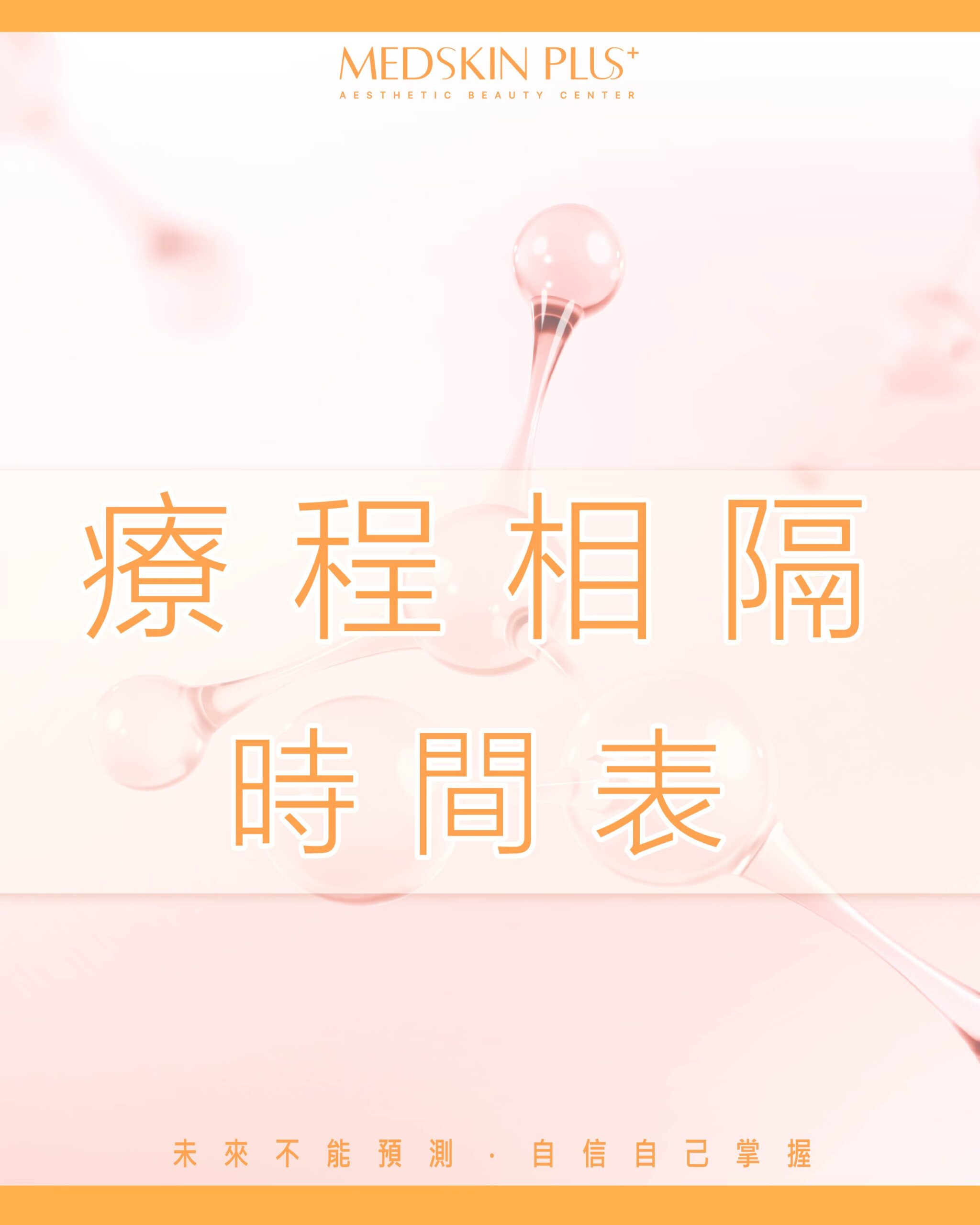 各款醫學美容療程治療相隔時間